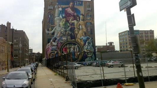 “壁画之城”费城的公共艺术项目