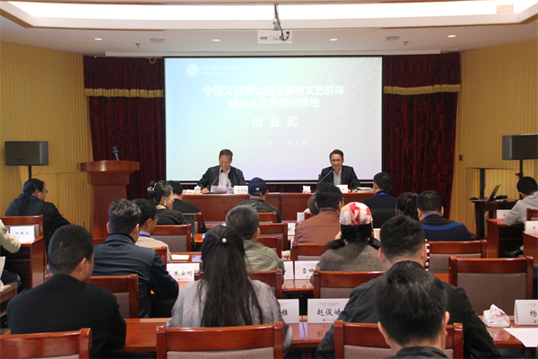 新文艺群体七期｜中国文联第七期全国新文艺群体拔尖人才高级研修班顺利结业
